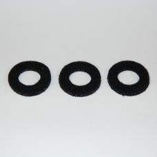 Yamaha Valve Top Cap Felt Washer Black Trumpet Cornet Flugelhorn Set of 3