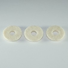 Bach Trumpet Valve Stem Felt Washer - TR300 and more - Set of 3