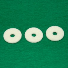 Yamaha Genuine Valve Finger Button Felt Washer - O.D. 22mm - Tuba / Sousaphone - Set of 3