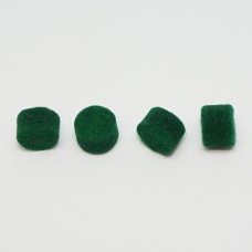 Saxophone Key Guard Sax Keyguard Felt Bumper - Green Large - Set of 4