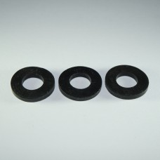 King Conn Benge Bach Trumpet Top Valve Cap Felt Bumper Ring Washer Rubber Set of 3