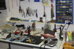music instruments repair shop